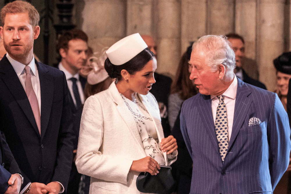 Meghan Markle will not attend King Charles III’s coronation ceremony at Westminster Abbey, but husband Prince Harry will - Credit: Getty Images