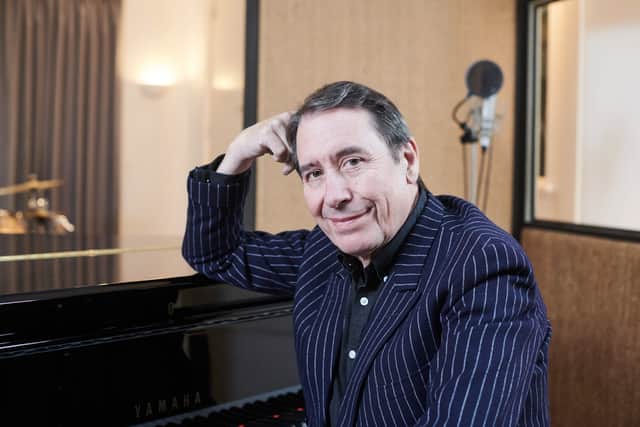 Musician Jools Holland who is supporting Specsavers' campaign Lost & Found