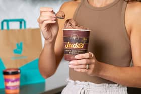  8,000 tubs of Jude’s Ice Cream are up for grabs across Saturday and Sunday (Photo: Deliveroo)