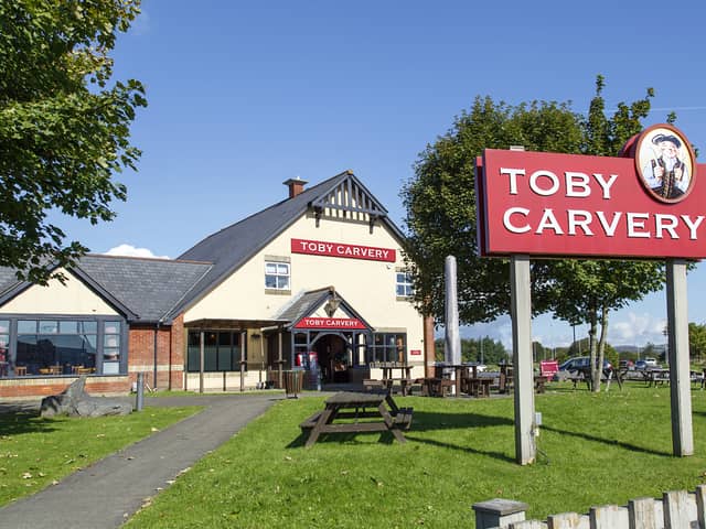 Toby Carvery has slashed the prices of its carvery by 40 per cent, so diners can get a roast for the bargain price of £4.29 - but the offer is on for a limited time (Photo: Shutterstock)