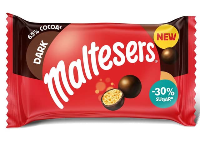 A dark chocolate version of Maltesers will launch later this month (Photo: Mars Wrigley)