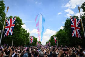 The Red Arrows are set to make their appearance during the Coronation flypast in May