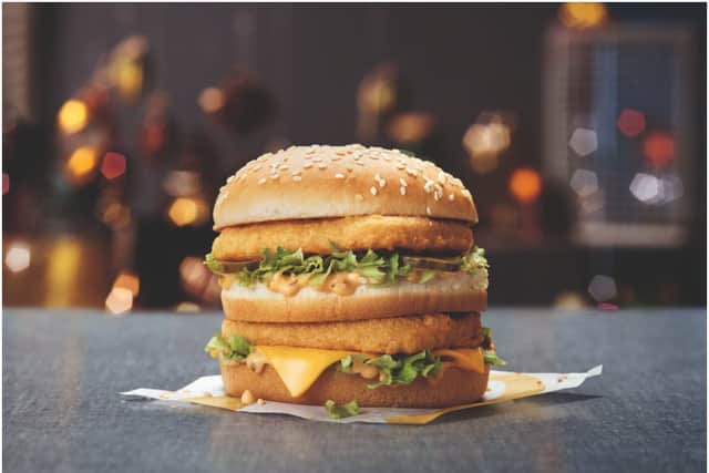 Chicken Big Mac is coming BACK after selling out - but it won't be on the menu for long (Image: McDonald's)