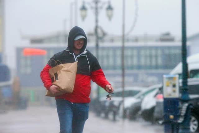 Scattered showers are in store in Portsmouth this weekend