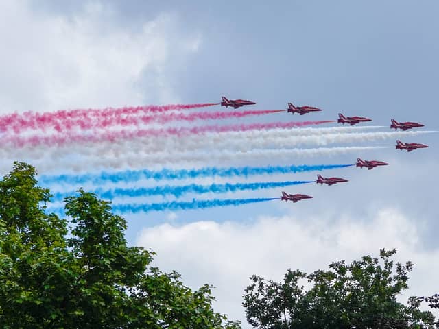 The Red Arrows route and timings have been announced for the King’s coronation on Saturday (May 6)