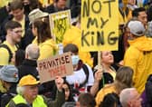 Republican protesters appear to have been arrested ahead of the King’s coronation (Photo: Getty Images)