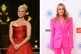 Eurovision host Hannah Waddingham sends fans wild as she makes dig at presenter. (Photo Credit: Getty Images)