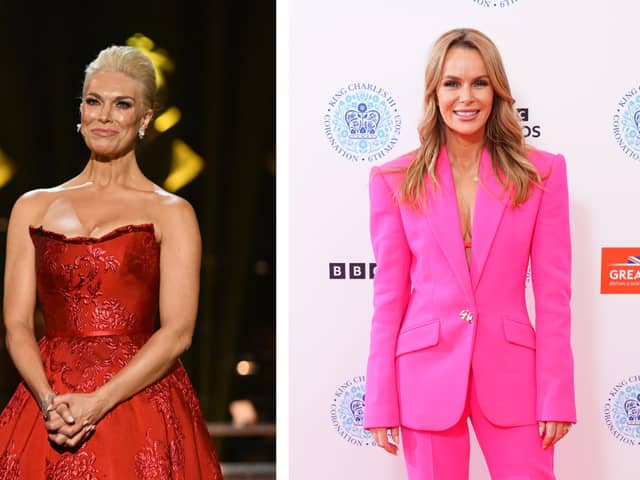 Eurovision host Hannah Waddingham sends fans wild as she makes dig at presenter. (Photo Credit: Getty Images)