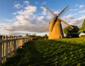 Knowle Mill, better known today as Bembridge Windmill, is a Grade I listed, preserved tower mill at Bembridge, Isle of Wight, England. (Getty Images)