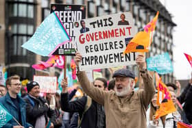 Teachers and senior doctors will ballot in their dispute with the government over pay, which will likely see a fresh round of strikes.  (Photo by Hesther Ng/SOPA Images/LightRocket via Getty Images)