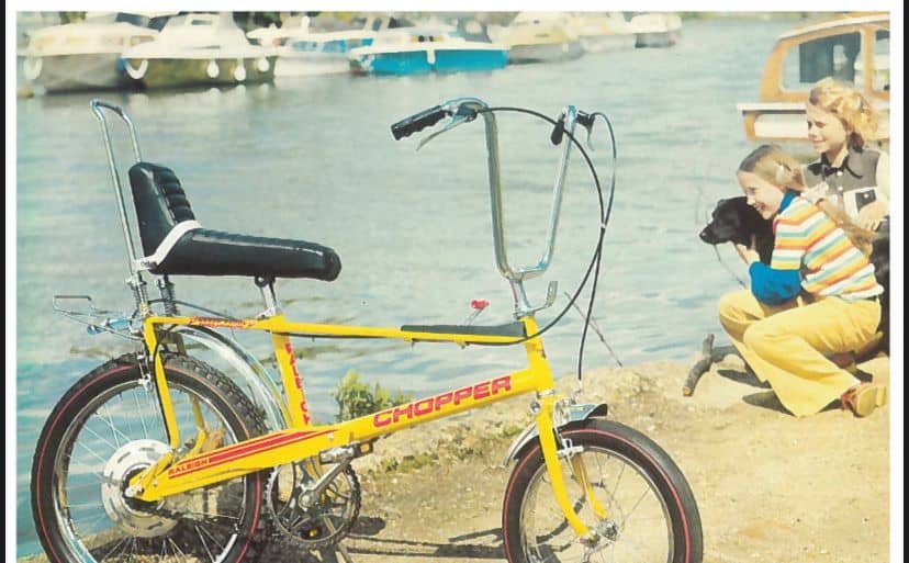 Raleigh Chopper 1970s advertising