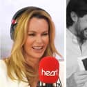 Amanda Holden jokes with comedian Jack Whitehall on Heart FM. (Photo Credit: Instagram / thisisheart / jackwhitehall)