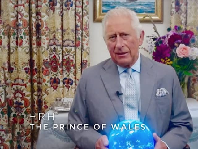 Prince of Wales gives his message about saving the planet