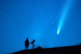 Stargazers in the UK will be hoping to catch a glimpse of the Draconid Meteor Shower (image: Shutterstock)