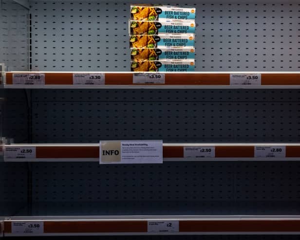 Rising energy prices have disrupted the production of C02, a gas critical to the production and transport of meat, bread, beer and more (Photo: Chris J Ratcliffe/Getty Images)