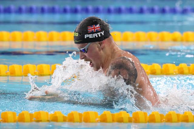 Adam Peaty will compete in the heats of the men’s 100m breaststroke (Photo: Getty Images)