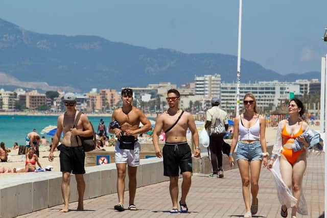 The Balearic Islands and British Virgin Islands will move back to the amber list on 19 July (Photo: Getty Images)