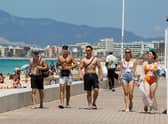 The Balearic Islands and British Virgin Islands will move back to the amber list on 19 July (Photo: Getty Images)