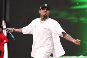 American rapper Chris Brown could be arrested over an alleged nightclub assault if he comes back to the UK.  (Photo by Candice Ward/Getty Images)