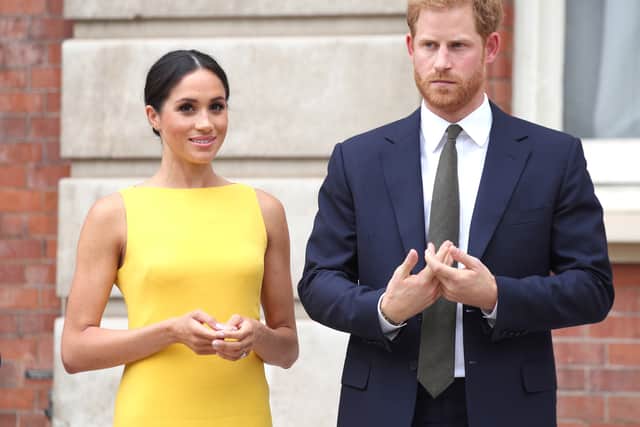 The Duchess of Sussex gave birth to a 7lb 11oz daughter, Lilibet "Lili" Diana Mountbatten-Windsor, on Friday in California (Photo: PA)