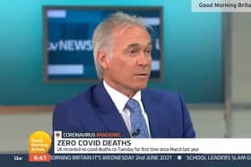 Dr Hilary warned the UK has not reached the “beginning of the end” of Covid-19 (Photo: ITV)