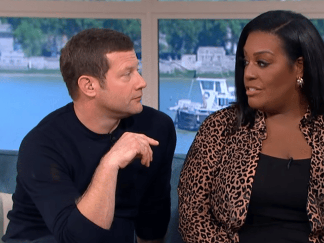 Dermot O'Leary and Alison Hammond presented the first This Morning episode after Phillip Schofield's exit - Credit: ITV