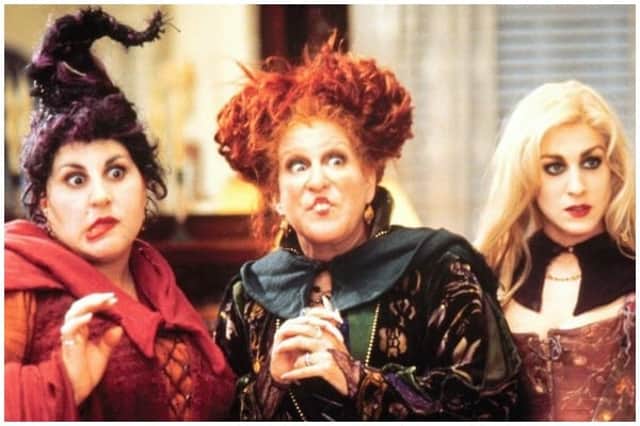 Disney has confirmed that Bette Midler, Sarah Jessica Parker and Kathy Najimy will all be returning for Hocus Pocus 2 (Photo: Buena Vista Pictures/Disney)