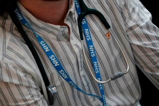 According to new guidance, patients should be encouraged to go online when they phone the surgery (Photo: TOLGA AKMEN/AFP via Getty Images)
