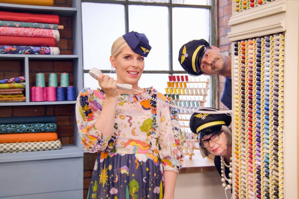 Sara Pascoe returns to host The Great British Sewing Bee