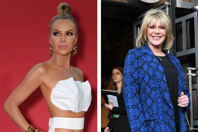 Ruth Langsford brands Amanda Holden a ‘goddess’ amid Phillip Schofield scandal. (Photo Credit: Instagram/noholdenback/Getty Images)