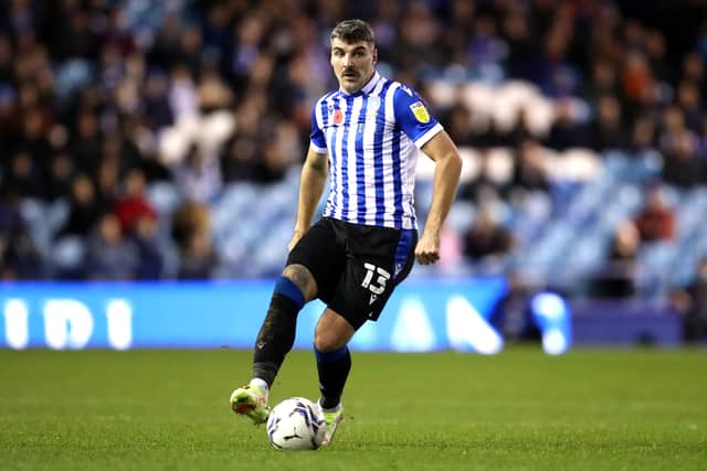 Sheffield Wednesday’s Callum Paterson on the ball