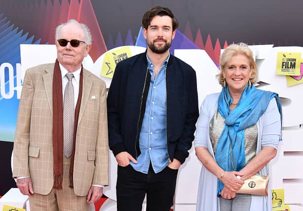 Michael Whitehall, Jack Whitehall, and Hilary Whitehall (Photo by Jeff Spicer/Getty Images for BFI)