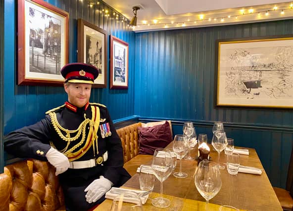 Rhys Whittock the prince harry lookalike dressed up.