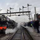 National Rail have issues a safety warning ahead of the Flying Scotsman return journey from London to Portsmouth