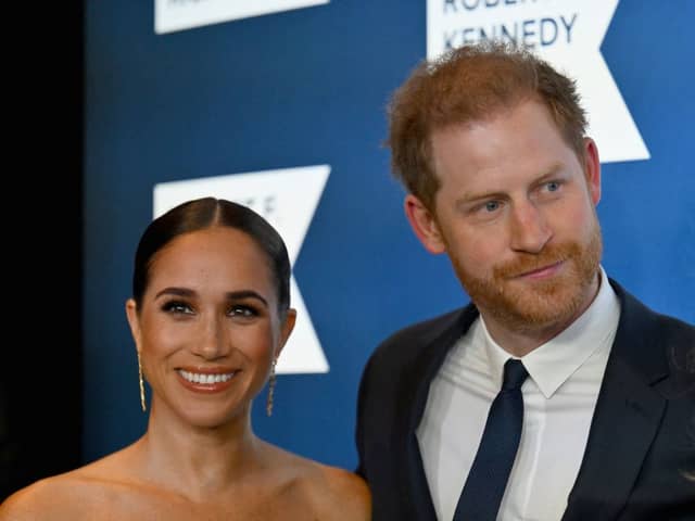 Prince Harry, Duke of Sussex, and Meghan, Duchess of Sussex, 