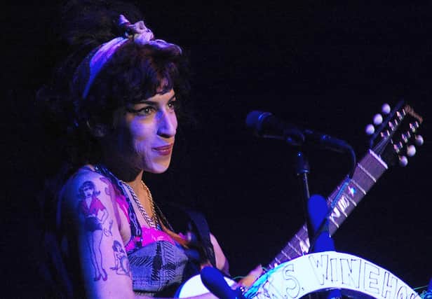 Amy Winehouse performing at Bestival in 2008. Picture: Paul Windsor