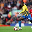 Shrewsbury Town striker Daniel Udoh