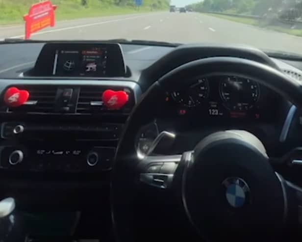 Watch the moment Adil Iqbal films himself speeding at 123mph and killing a pregnant Hollyoaks actress
