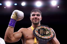 Tommy Fury will return to the ring to face KSI. (Getty Images)