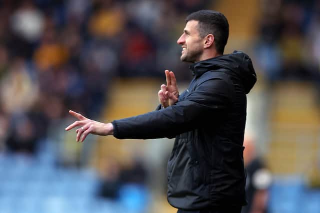 John Mousinho wont share the touchline with Joey Barton. (Photo by Catherine Ivill/Getty Image)