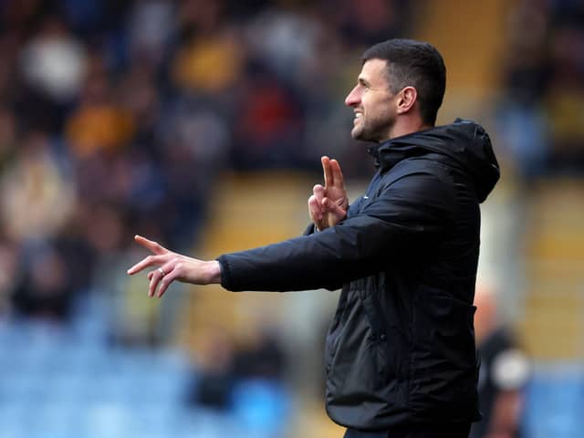 John Mousinho wont share the touchline with Joey Barton. (Photo by Catherine Ivill/Getty Image)