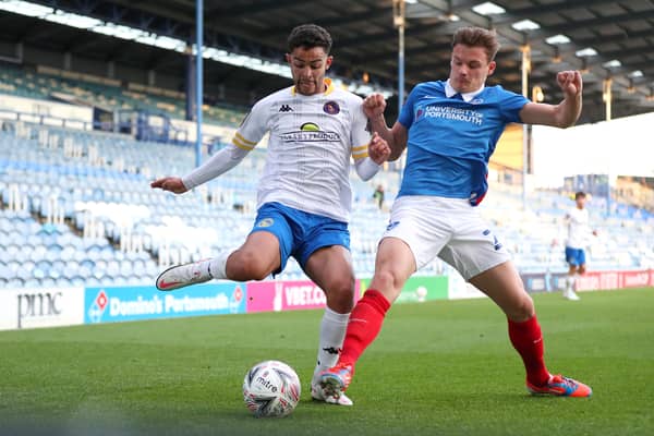 Cameron Pring earned rave reviews at Portsmouth during his loan spell. (Photo by Naomi Baker/Getty Images)