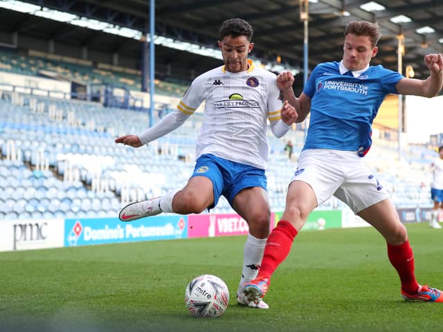 Cameron Pring earned rave reviews at Portsmouth during his loan spell. (Photo by Naomi Baker/Getty Images)