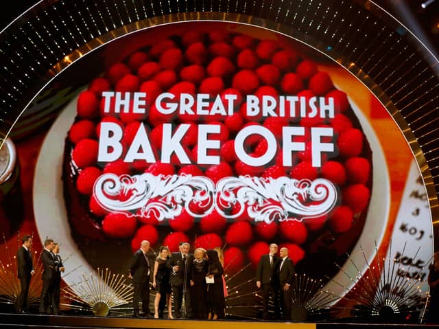 Paul Hollywood receives the award for Best Challenge Show at the 21st National Television Awards in 2016 in London, England. Image: Tristan Fewings/Getty Images