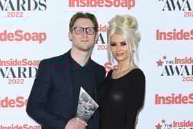 Jamie Borthwick and Danielle Harold won Best Actor and Best Actress at the Inside Soap Awards 2023
