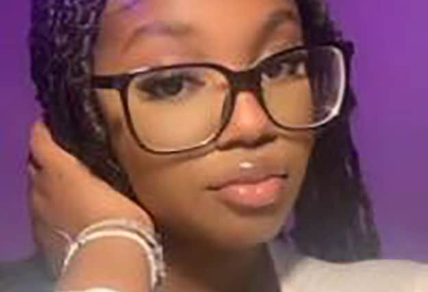 Elianne Andam, 15, was stabbed to death on Wednesday morning in Croydon, south London.