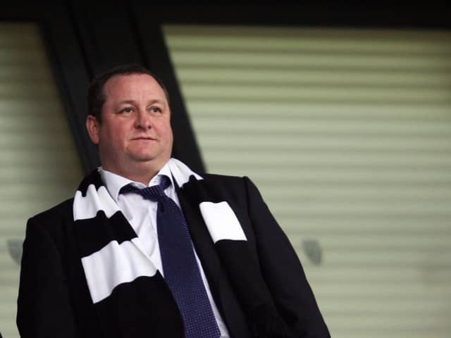 Mike Ashley has been linked with a return to football with Reading. (Getty Images)