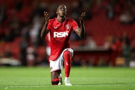 Charlton midfielder Panutche Camara has been ruled out for three months with a hamstring injury