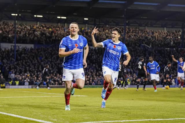 Colby Bishop thought he had won it for Pompey