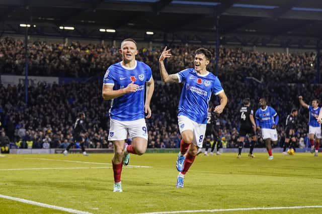 Colby Bishop thought he had won it for Pompey